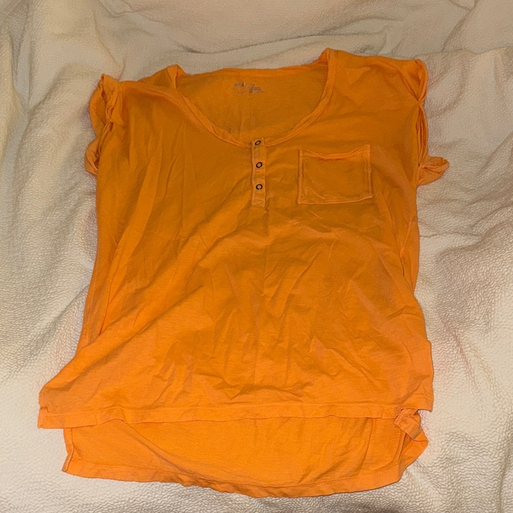 Aerie Oversized Short Sleeve Top